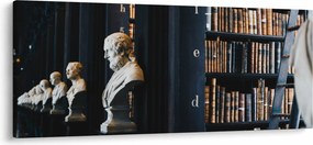 Tablou - La bibliotecă (120x50 cm)