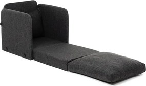 Fotoliu Extensibil Saga, gri, 200 cm x 60 cm