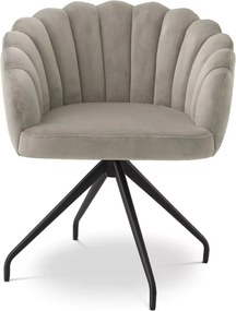 Scaun pivotant design elegant LUX Luzern, Savona greige