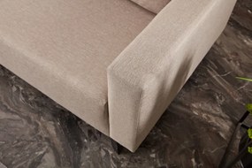 Canapea Extensibilă cu 3 Locuri Doga 3-Seat, Crem