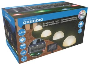 SET 5x corp de iluminat LED solar LED/1,2V multicolor