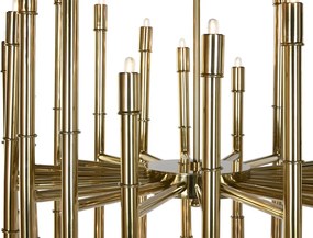 Candelabru din oțel, auriu, finisaj patinat, 158 x 74 cm, „Breteuil”