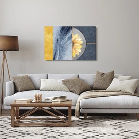 Tablou - Forme și flori (90x60 cm)