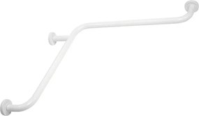 Maner de sustinere dublu Ferro Metalia Help 57 cm alb pentru persoane cu dizabilitati