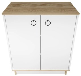 Dulap Nuanseta (alb + Stejar). Promo -16%. 1107107