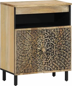 vidaXL Dulap lateral, 60x33x75 cm, lemn masiv de mango