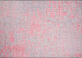 Covor FUNK CHENILLE, 75x150 cm, forma dreptunghiulara, roz, AL 99