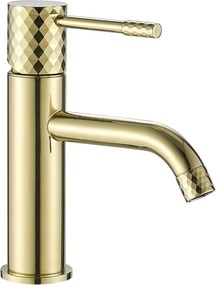 Baterie pentru lavoar Rea Lungo Diamond Gold