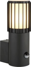 Globo 32160S - Lampă de perete pentru exterior cu senzor MERVIN 1xE27/15W/230V IP54