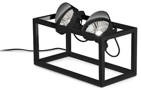 Lampa de podea design minimalist Audio pt2 negru