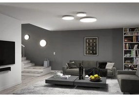 Paulmann 79894 - Plafonieră LED VELORA, 38W, 230V, Ø 60 cm, albă