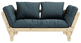 Canapea variabilă KARUP Design Beat Natural, albastru petrol