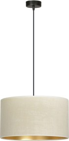 Emibig Hilde lampă suspendată 1x60 W alb-negru-auriu 1052/1