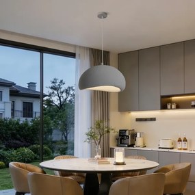 BRILAGI - Lustră suspendată pe cablu WABI SABI 1xE27/60W/230V Ø 50 cm gri