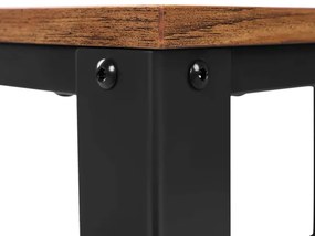 Măsuță de servire MARGE maro/negru