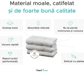 Prosop SOFT 50x90 cm portocaliu, 100% bumbac