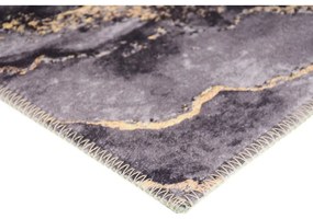 Covor tip traversă gri lavabil 200x80 cm - Vitaus