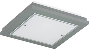 Plafonieră Argon 7269 TABOR, 2x E27/15W/230V, 32x32 cm, gri