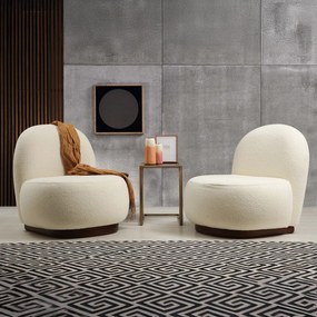 Scaun Tina Bouclet White