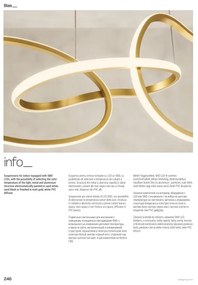 Redo BIAS 01-3393 – lustră suspendată LED dimabilă pe cablu, 120 W, 230 V, negru