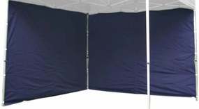 Set de 2 pereți laterali pentru cort de grădină PROFI 3 x 3 m - albastru
