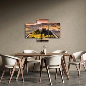 Tablou cu peisaj în carte (90x60 cm)