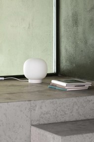 Veioza/Lampa de masa stil minimalist AMELIA alba