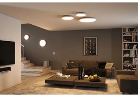 Paulmann 79894 - Plafonieră LED VELORA, 38W, 230V, Ø 60 cm, albă