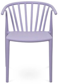 Scaun de grădină mov lavandă din plastic Capri – Bonami Essentials
