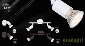 Aplica de perete design modern alba GU10 LED Olana / Oliwa 57381-1L GL