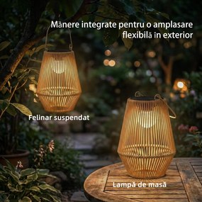 Outsunny efect împletit din ratan | Aosom Romania