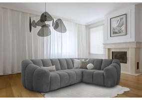 Colțar gri (cu colț pe partea dreaptă/în formă de ”L”) Shell – Miuform