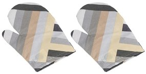 Mănușă de bucătărie Bellatex Stripe, 28 x 18 cm, 2 buc