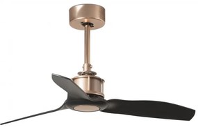 Ventilator de tavan cu telecomanda design modern JUST FAN cupru / negru