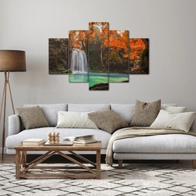 Tablou - Cascadă în Thailanda (150x105 cm)