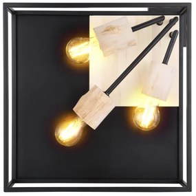 Plafonieră Globo 15477D1 HAGAR 3xE27/60W/230V