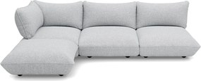 Sumo Corner Sofa Canapea modulara Bouclé, culori multiple - Fatboy Culoare: gri