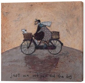 Tablou pe pânză Sam Toft - Just Me and You and The Dog