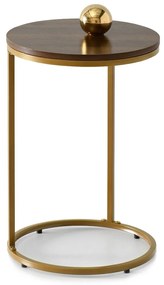 Măsuță de cafea Corden (nuc + auriu). 1111594