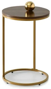 Măsuță de cafea Corden (nuc + auriu). 1111594