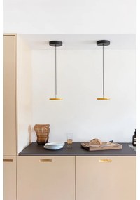 Lustră galbenă LED cu abajur din metal ø 15 cm Asteria Micro – UMAGE