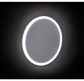 Oglinda rotunda cu iluminare LED Deante Round crom 22cm