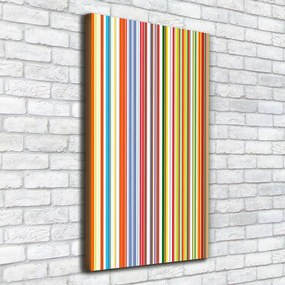 Tablou pe pânză canvas Dungi colorate
