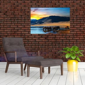 Tablou - Alimentarea cu energie electrică (90x60 cm)