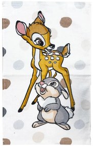 Disney Bambi Dotty Friends prosop de mâini, prosop de față, prosop 30x50 cm