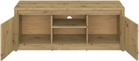 Masă TV 2D/125, stejar Artisan, AIRON