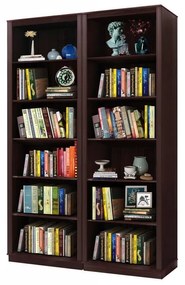 Bibliotecă maro din lemn de pin 148x223 cm Anita – Støraa