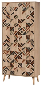 Dulap de haine Cettelona (Multicolor). 1107070