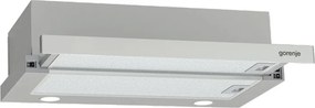 GORENJE Hota incorporabila gorenje bhp603e9x, 2 motoare, 350 m3/h, l 60 cm, inox
