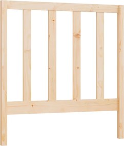 vidaXL Tăblie de pat, 96x4x100 cm, lemn masiv de pin